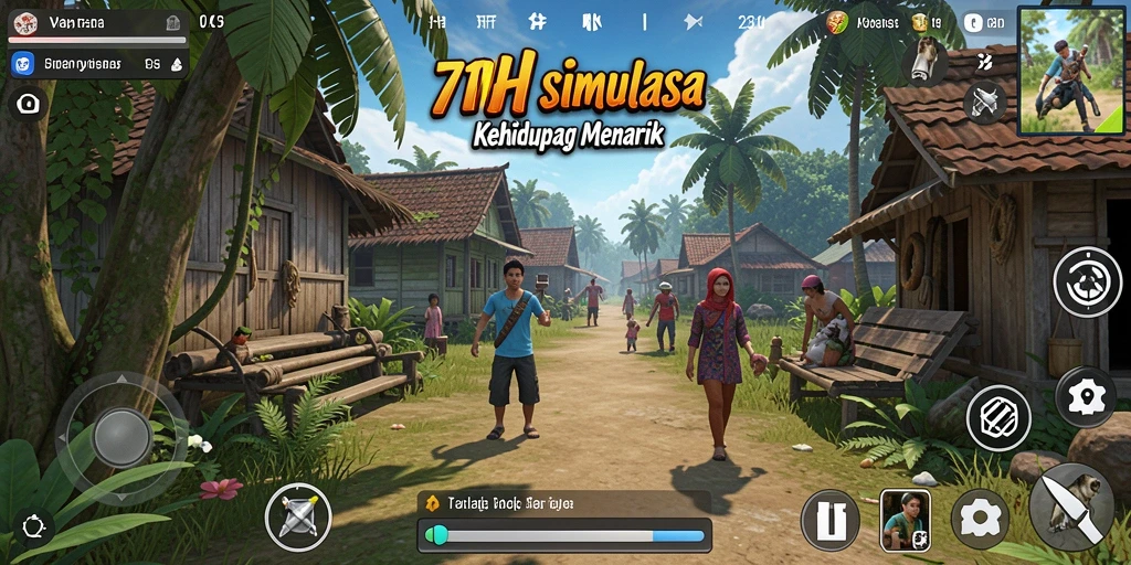 Tampilan gameplay <strong>71H</strong> yang menarik dan mendetail.
