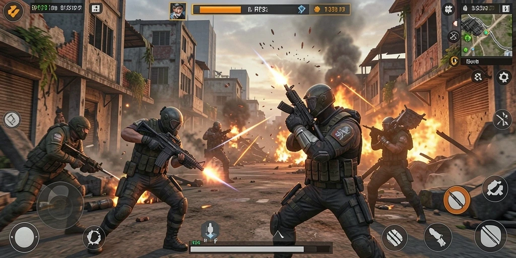 Gameplay seru dan menegangkan di RR33 dengan aksi TPS.